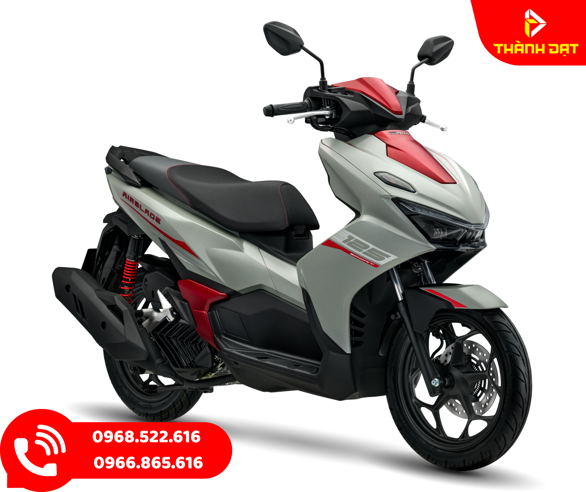 TVS Dazz 110 trắng hồng